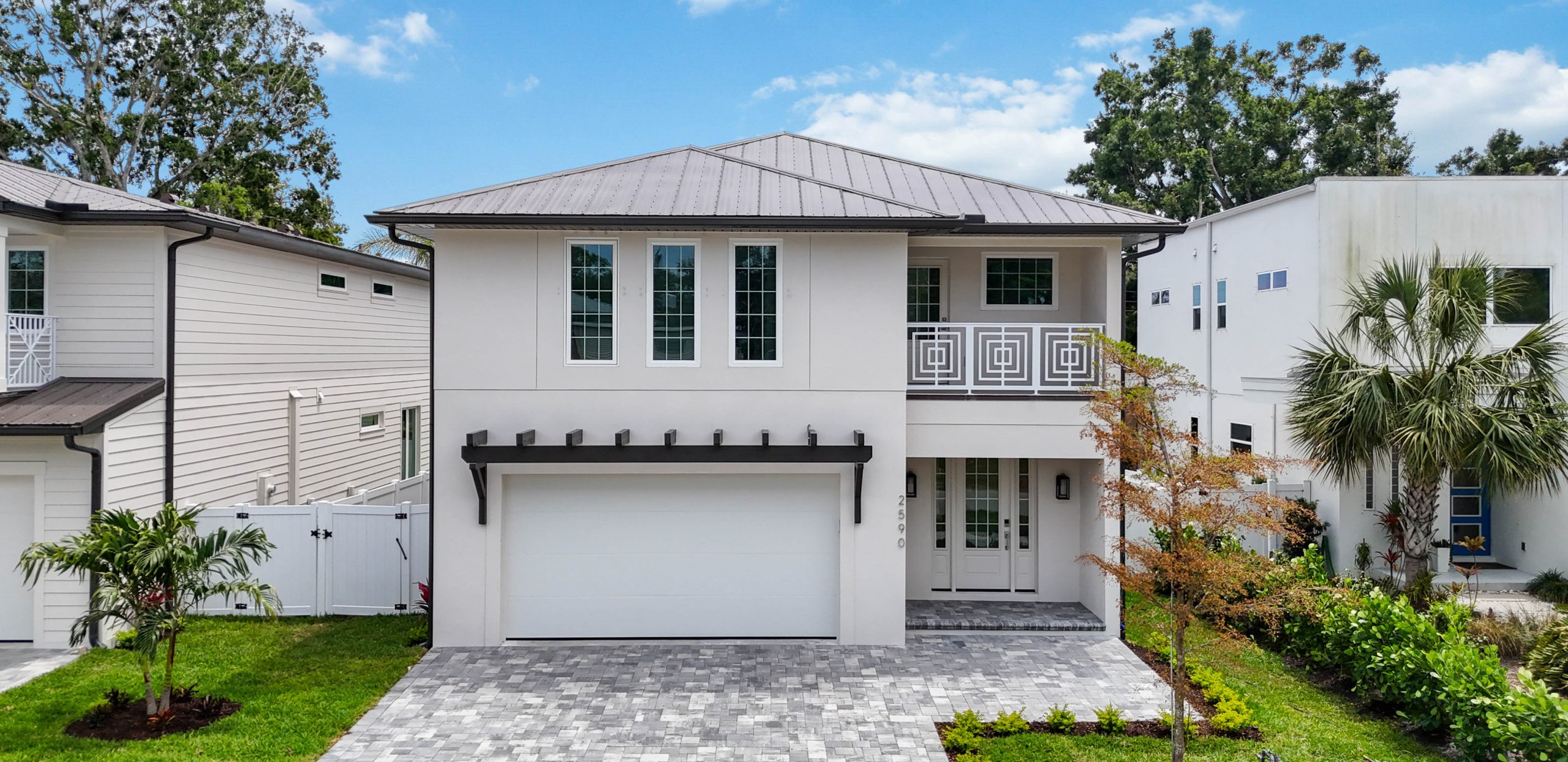 new construction Sarasota Pittman Construction - Wisteria Residence